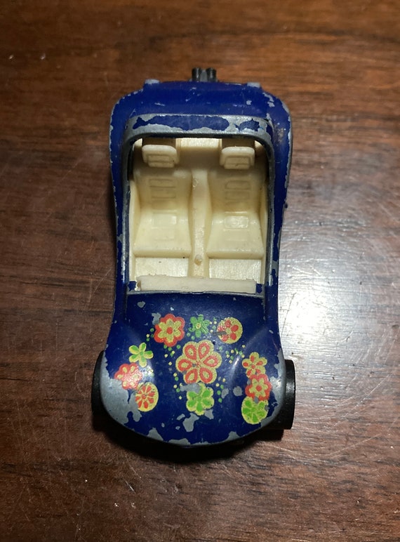 Vintage 1969 Hot Wheels Red Line Dune Daddy Die Cast Dune Buggy