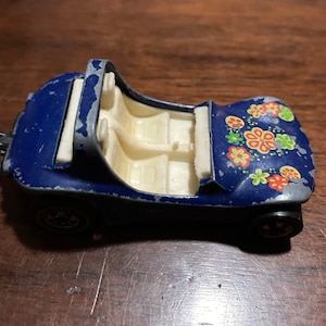 Vintage 1969 Hot Wheels Red Line Dune Daddy Die Cast Dune Buggy Hot Wheels Car