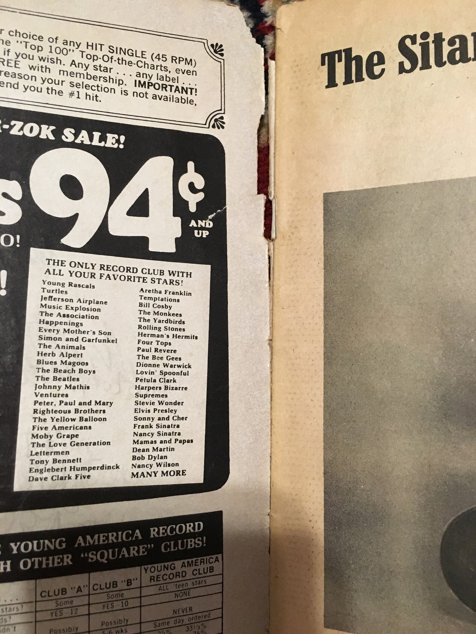 Vintage Song Hits Music Magazine From November 1968 Rock N Roll Etsy