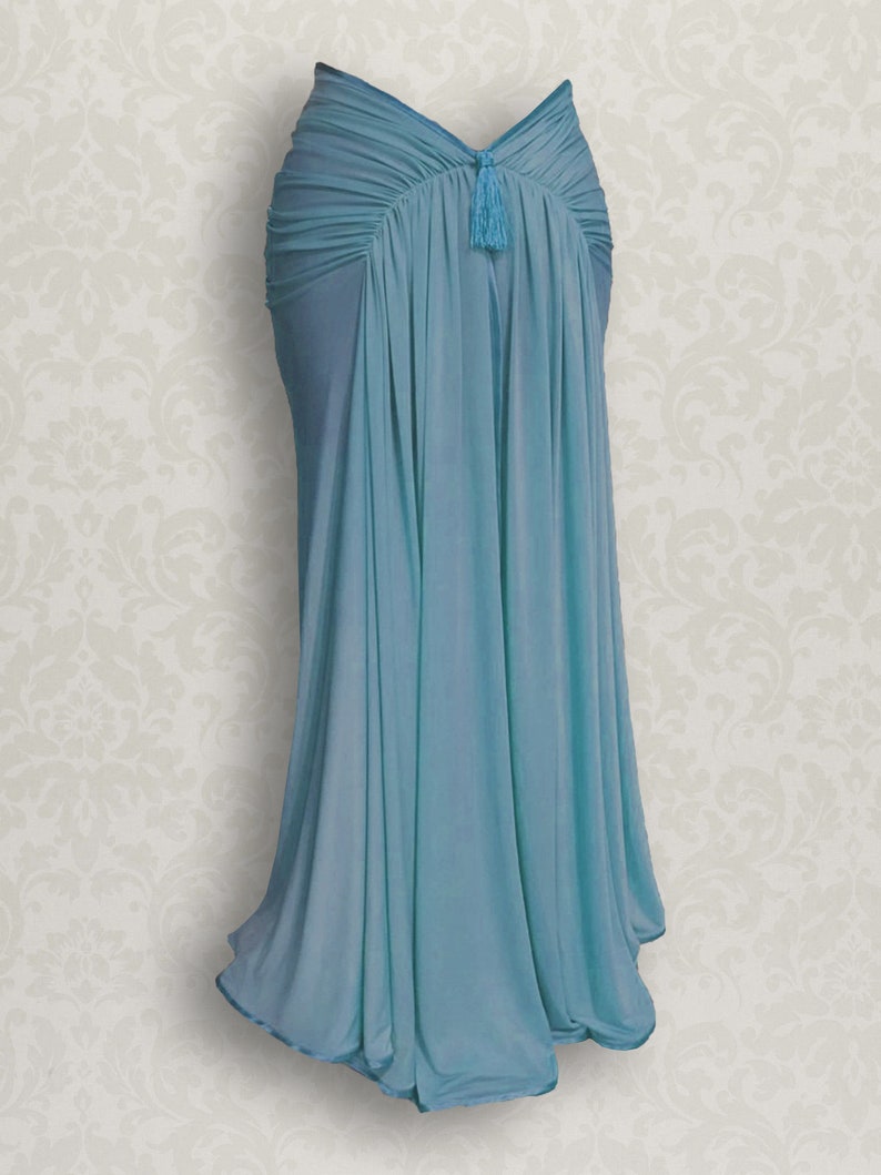 Siren Vintage Style Grecian Fishtail Skirt With Sweetheart Etsy UK