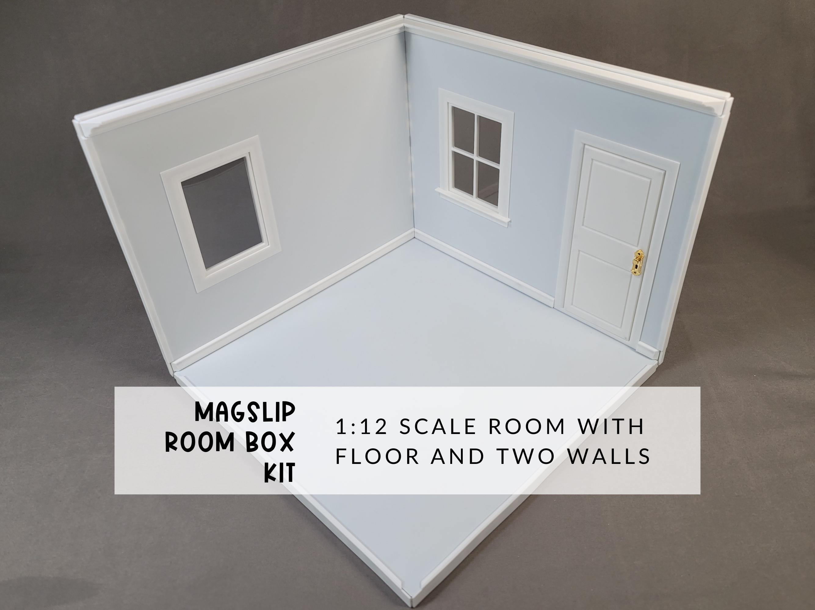 1:12 Scale Dollhouse | Miniature Room Box Kit | Doll Photography ...