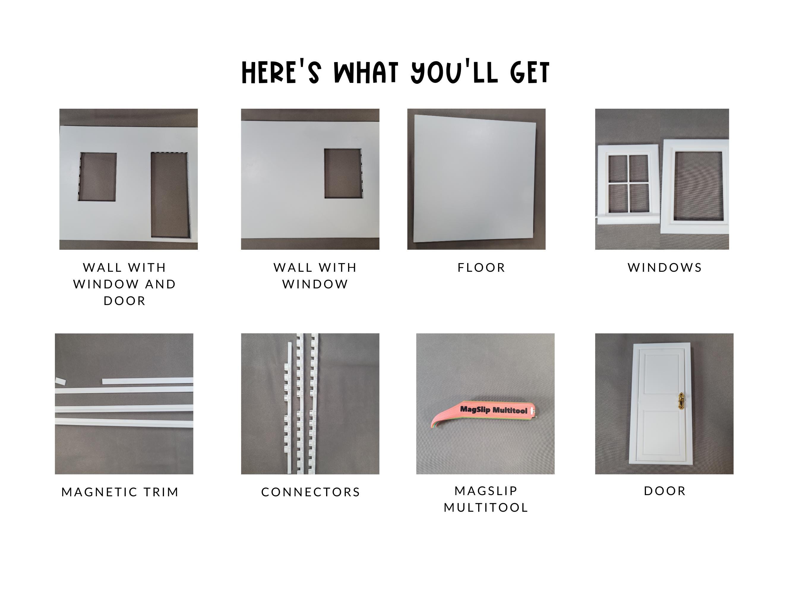 1:12 Scale Dollhouse | Miniature Room Box Kit | Doll Photography ...