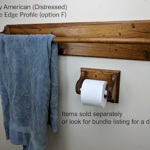 36&quot; bathroom towel holder, bath towel rod, Rack, distressed wood, beach towel hanger, hand towel storage, custom sizes, Farmhouse country