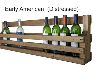 Wall Mounted Shoe or Wine Rack, Multi-use Storage Organizer Unit, Work Boot/Slipper Holder, Entryway Decor, Wall hanging