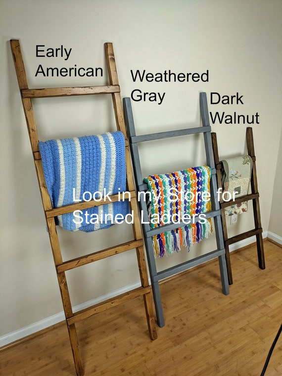 Painted blanket ladder hotsell