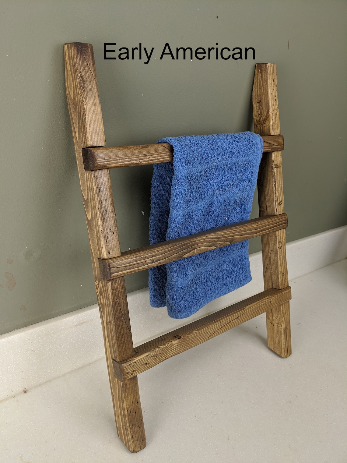 Tea Towel Ladder Mini Countertop Ladder Kitchen Bathroom Etsy