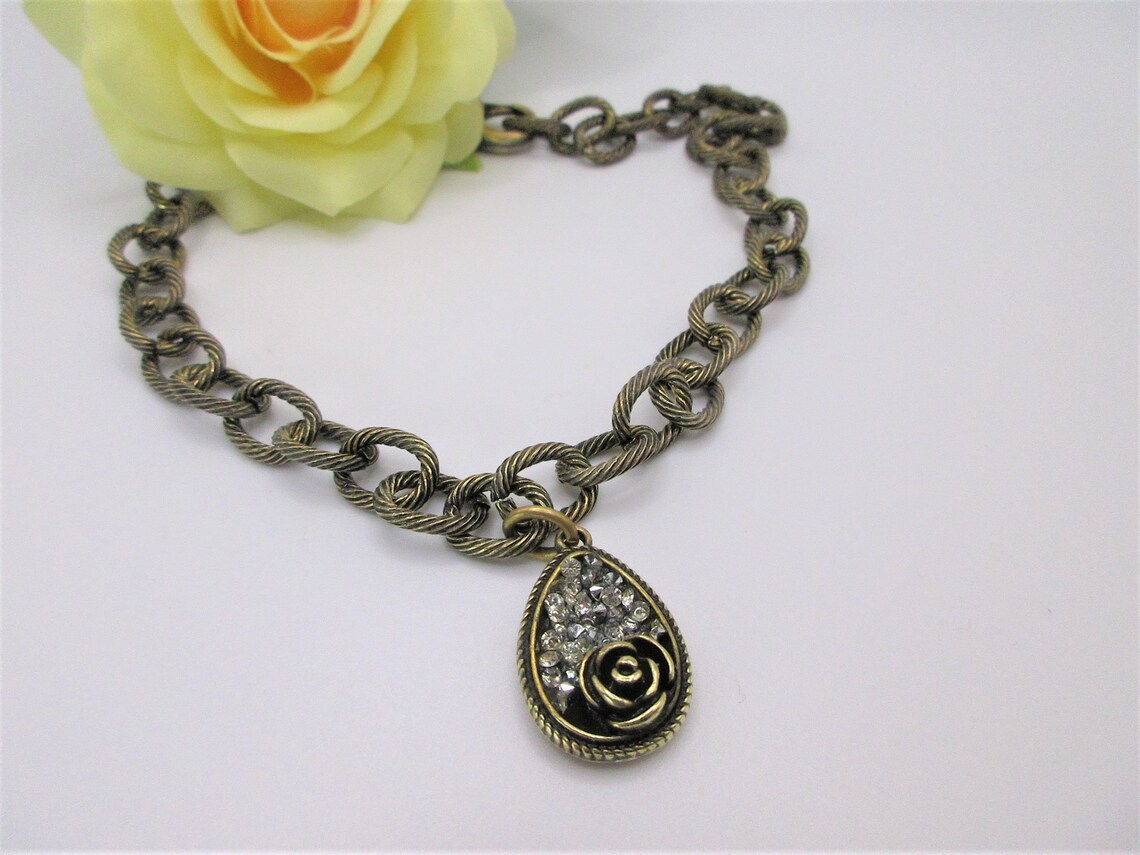 Charms Brass Necklace
