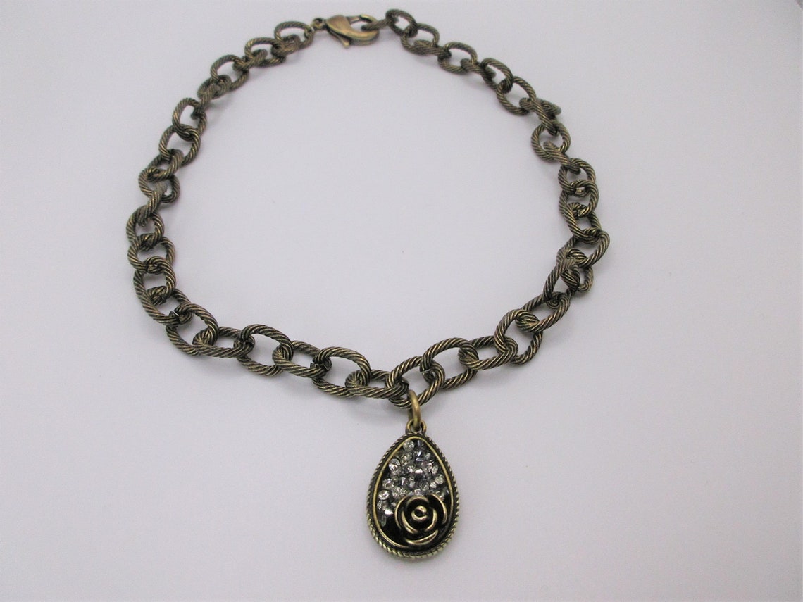 Charms Brass Necklace main image 1