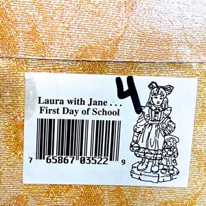 VINTAGE: 1997 Boyds Bears Laura with Jane...First Day of School Figurine in Box Yesterday's Child 3522 SKU 35-C-00035407 image 8