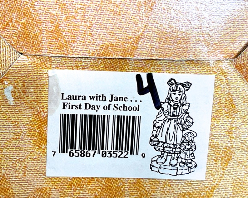 VINTAGE: 1997 Boyds Bears Laura with Jane...First Day of School Figurine in Box Yesterday's Child 3522 SKU 35-C-00035407 image 8