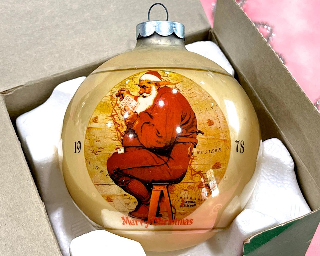 Norman Rockwell Christmas Ornaments