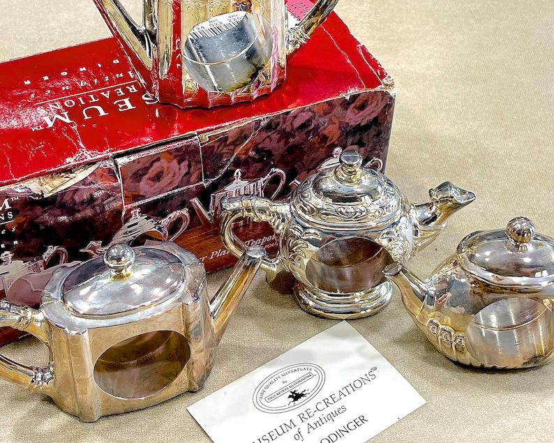 Godinger Teapot Napkin Rings - Thumbnail 5