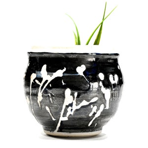 VINTAGE: 1993 Signed BB Studio Pottery Vase Candle Holder SKU 22-C-00017816 image 1