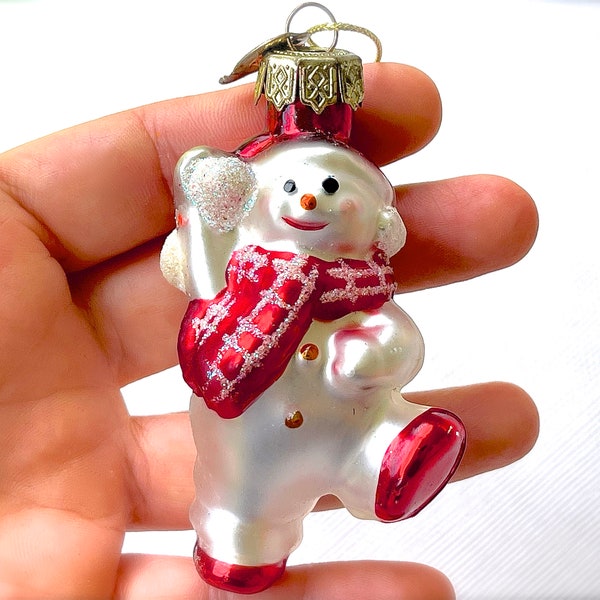 VINTAGE: 2003 - Christmas Tree Snowman Ornament - Thomas Pacconi Collection - Replacement - SKU 00015737