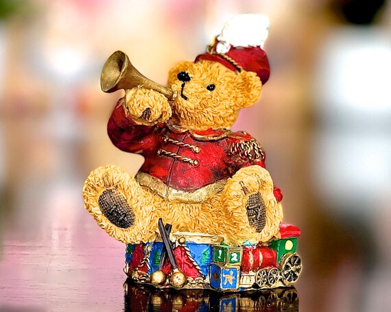 ヴィンテージ: クマのオーナメント - クリスマス ソルジャー ベア