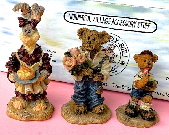 Boyds Bears, Vintage Village Accessory | Bailey's Cozy Cottage Boyds Bears, Vintage Village Accessory | Bailey's Cozy Cottage