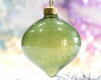 VINTAGE: Hand Decorated Specialty Glass Ornament - Holiday - Christmas - SKU Tub-28-00034752