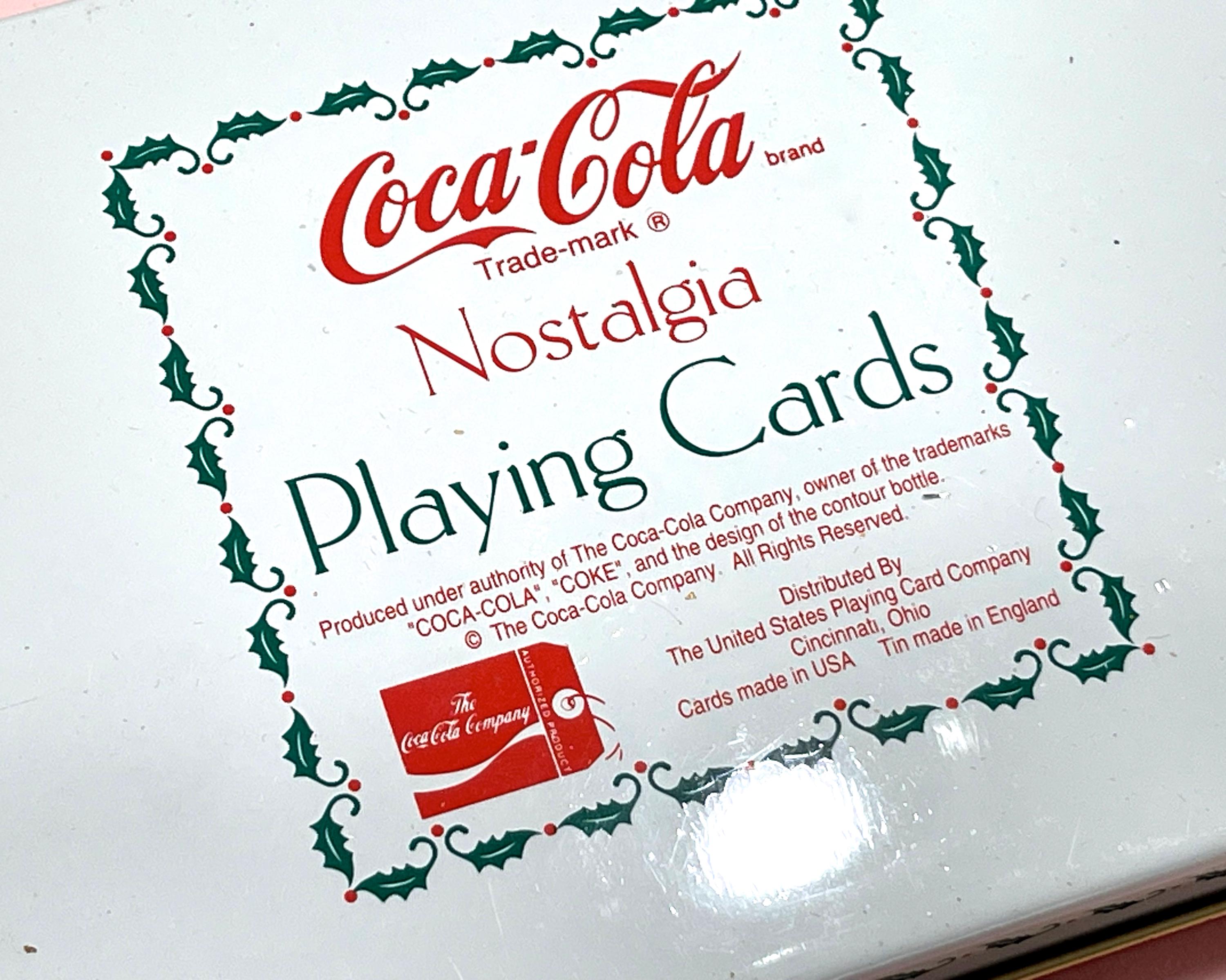 SUPPLY: 1993 - Coca-cola Double Deck Playing Cards - Unopened