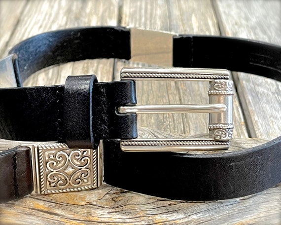 VINTAGE: FOSSIL Genuine Leather Belt - Western - … - image 5