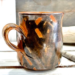 VINTAGE: Signed Studio Glazed Pottery Cup - Mug - Handcrafted - SKU 35-C-00033865