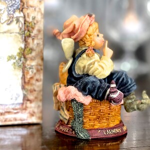 VINTAGE: 1999 Boyds Wee Folkstones Sudsie Faerisock Figurine in Box 36306 Mischief Maker Faerie SKU 34-B-00035436 image 4