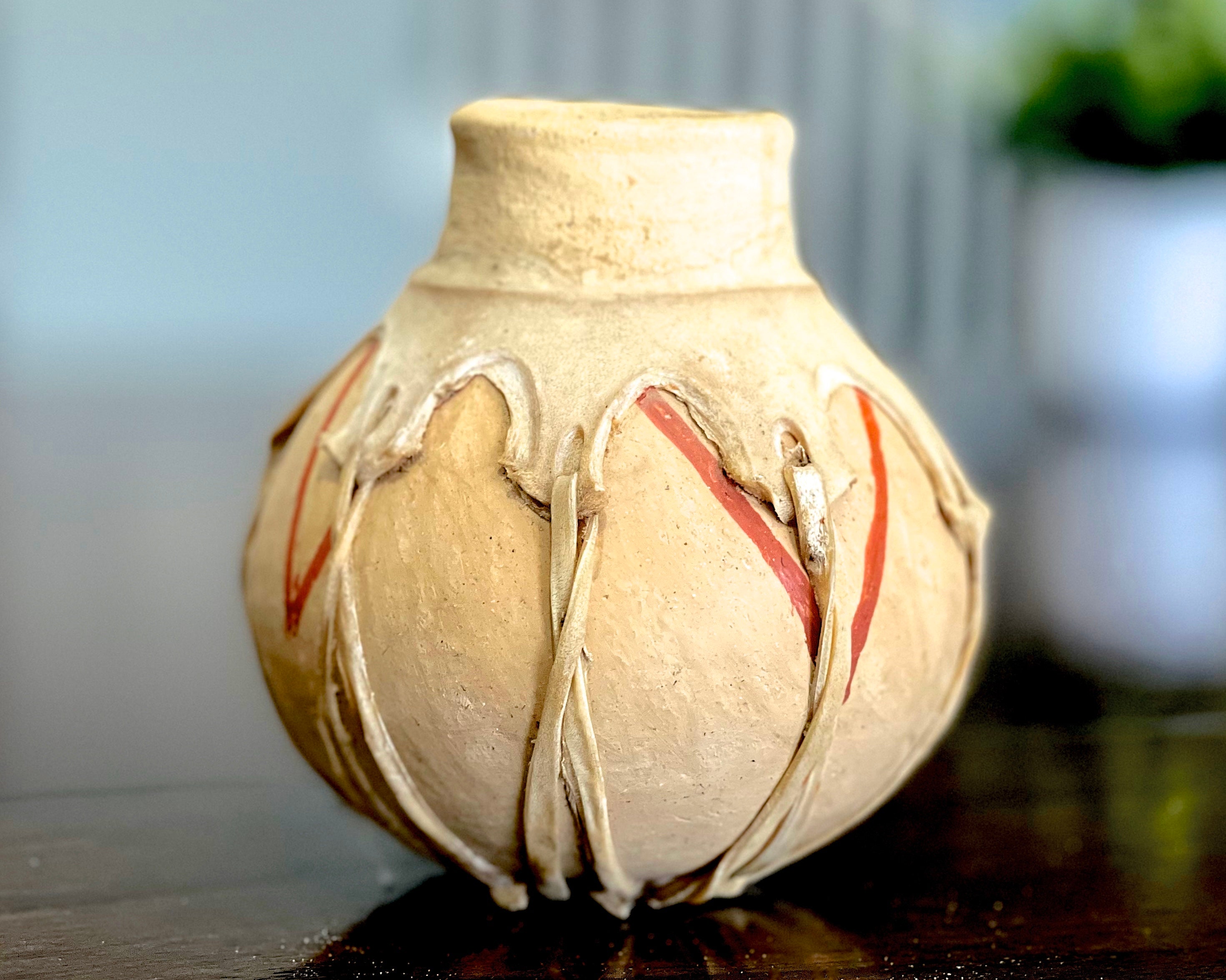 VINTAGE: Authentic Tarahumara Native Indians Pottery - Small
