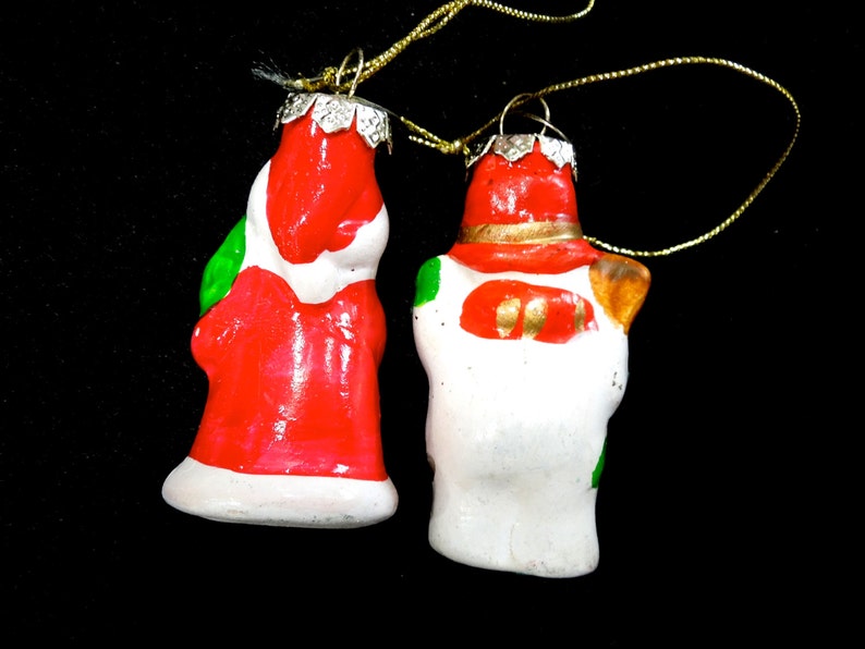 VINTAGE: Small Feather Tree Porcelain Ornaments Christmas Ornament SKU 15-A2-00006224 image 5