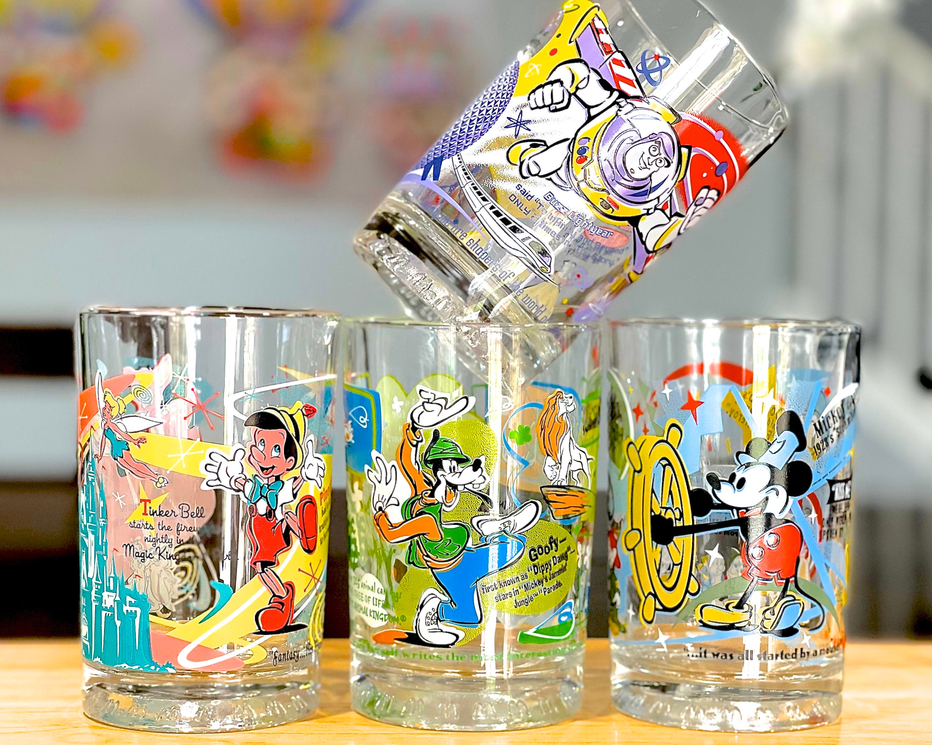 McDonalds Walt Disney World 100 Years of Magic Glass, Mickey