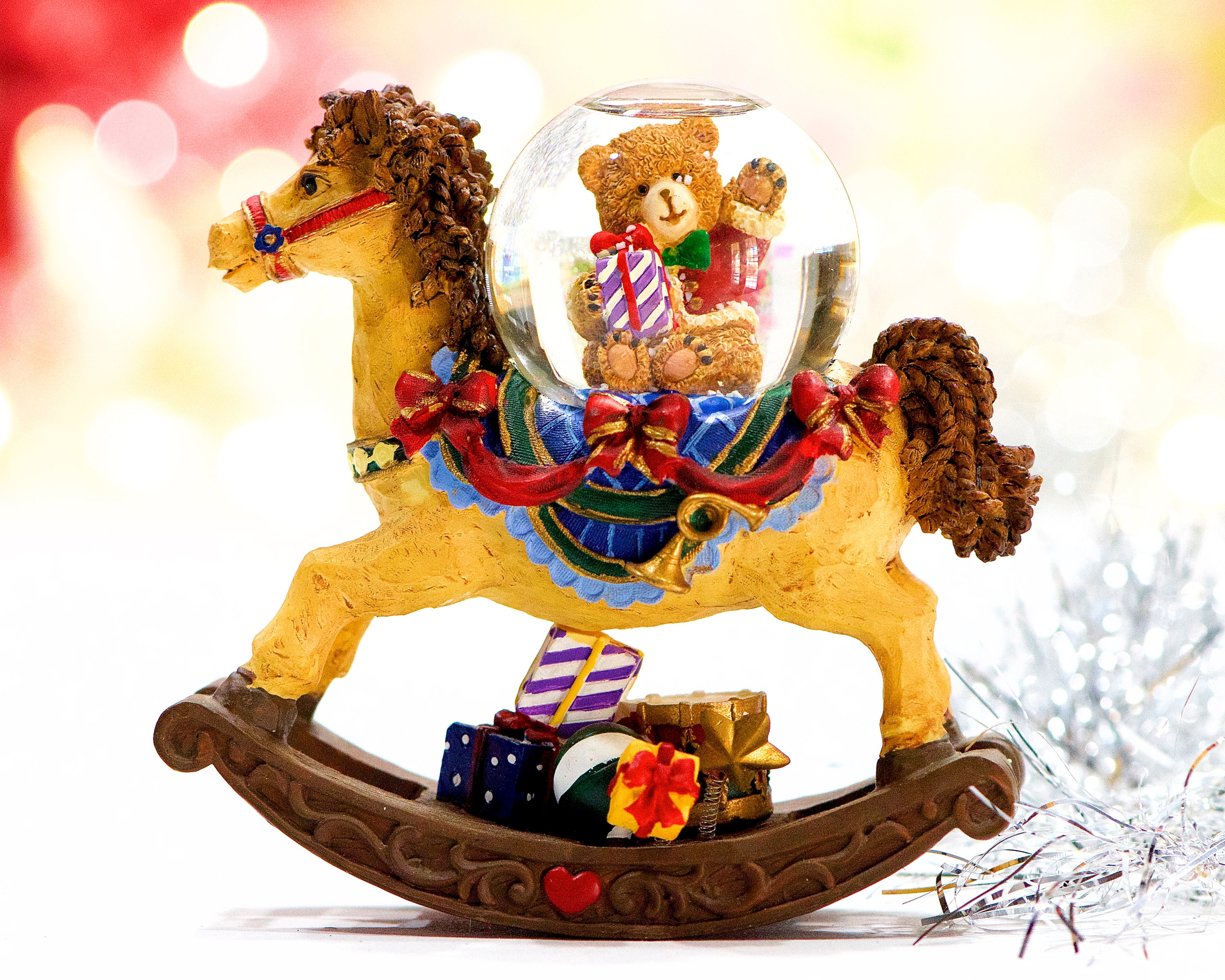 1990' ヴィンテージ クリスマス　スノーボール　4個 90s Snow Globes - Etsy