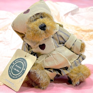 VINTAGE: 6.5&quot; Boyds Bears Stuffed Animal &quot;Naomi Bearlove&quot; - The Investment Collection - #913957