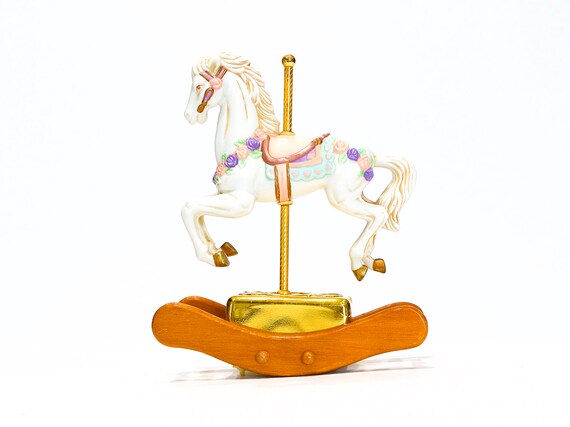 rocking carousel horse