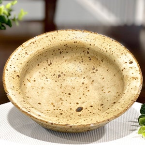 VINTAGE: John James (Jack) O&#39;Leary, Eric O&#39;Leary Tariki Studio Stoneware Art Pottery Bowl - Modernist - Signed - SKU 36-A-00035332