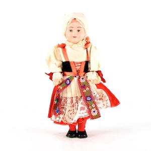 VINTAGE: Collectable Doll - Hard Plastic Doll - SKU 25-C6-00011571