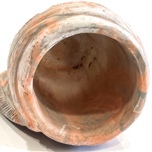 VINTAGE: Comanche Pottery TX Handcrafted Native American Swirl Pottery Planter Mug Multicolor Swirl Ceramic SKU 31-C-00035126 image 5