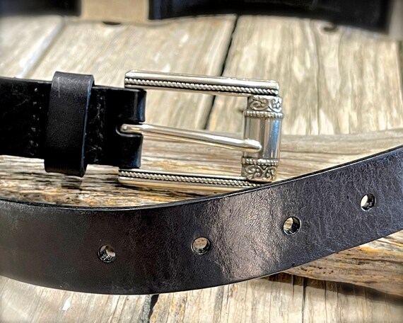 VINTAGE: FOSSIL Genuine Leather Belt - Western - … - image 6