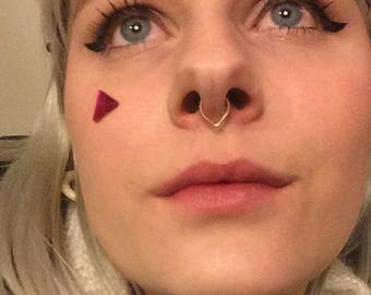 white gold septum jewelry