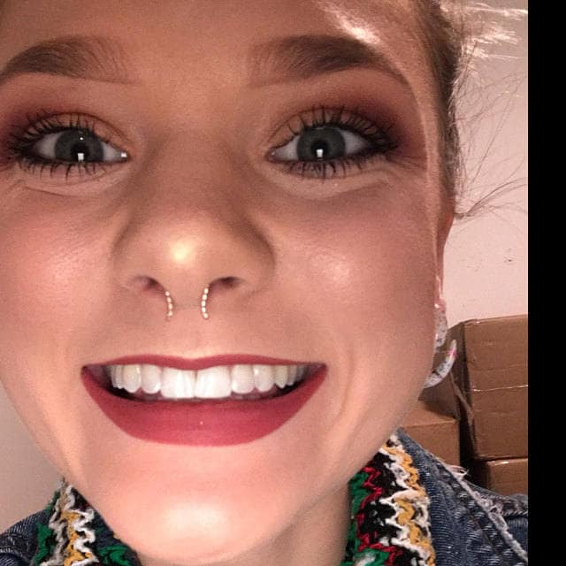 Gold septum retainer best sale