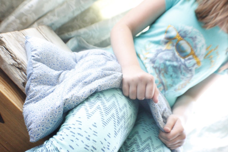 3-5 pound CUSTOM weighted lap blanket weighted lap pad hot | Etsy