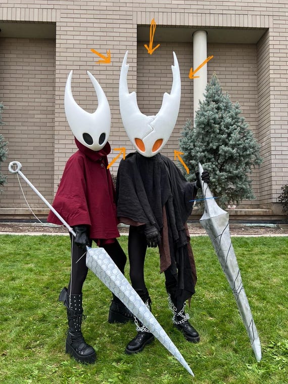 Hollow Knight/Sealed Vessel Cosplay Head Files for 3D printer