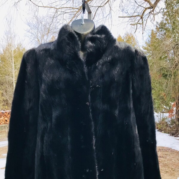 Womens Used Mink Coat Etsy