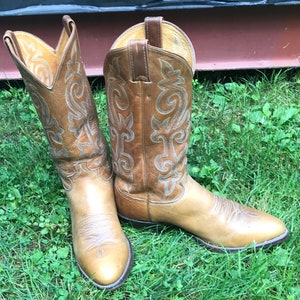 Vintage heren Rudel krokodil lederen Cowboy Western laarzen Vintage heren Rudel krokodil lederen Cowboy Western laarzen