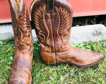 Vintage Boulet Mens Western Cowboy 