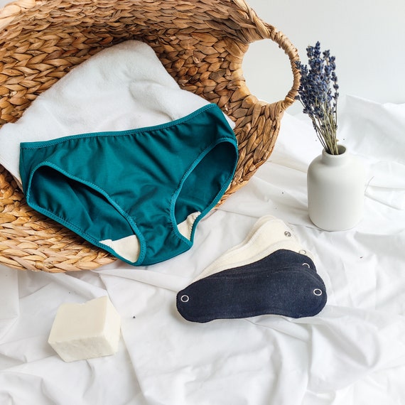 Menstrual Panties Pale Oil Mary Thread Menstrual Panties Etsy