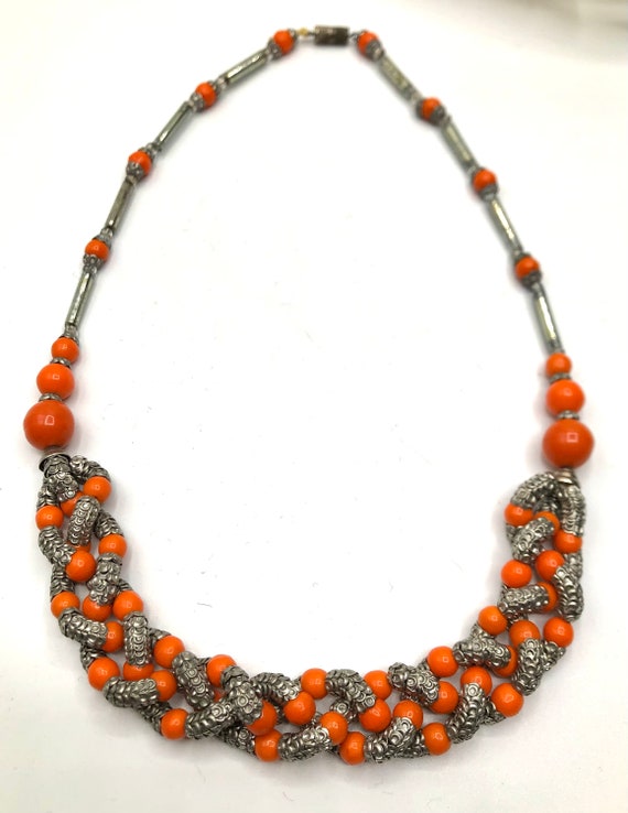 Vintage Art Deco Necklace - image 3