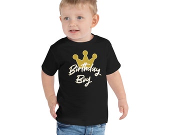 Födelsedagspojke T-shirt för småbarn