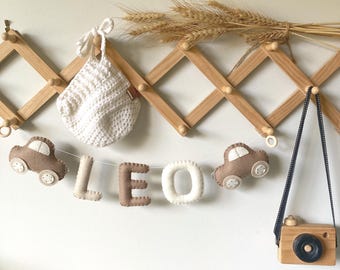 Car Garland For Nursery or Toddler Room