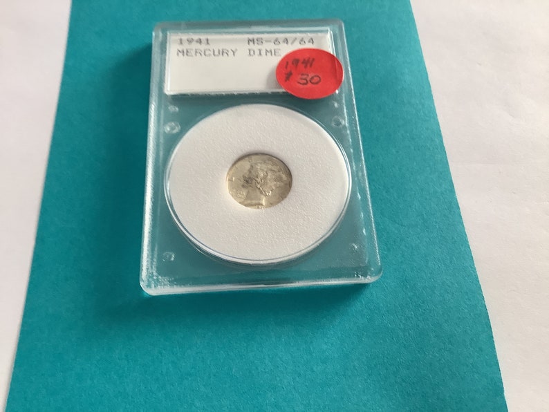 1941 Mercury Dime