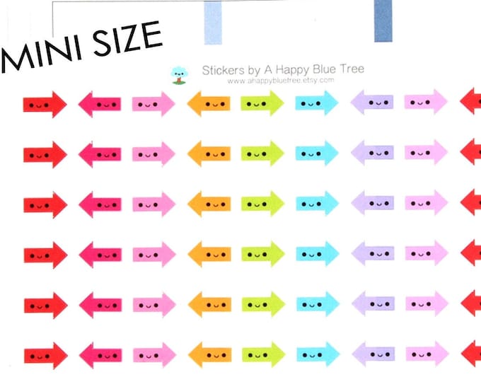 MINI Happy Arrow Themed Stickers for Erin Condren Life Planner ECLP ...