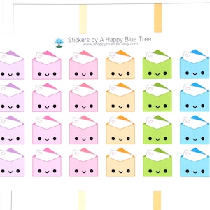 Glücklich Schreiben-in Brief Stift Pal/Danke Notizen Erinnerung niedlich Kawaii Sticker Erin Condren Life Planner ECLP persönliche lustige Mail Tag