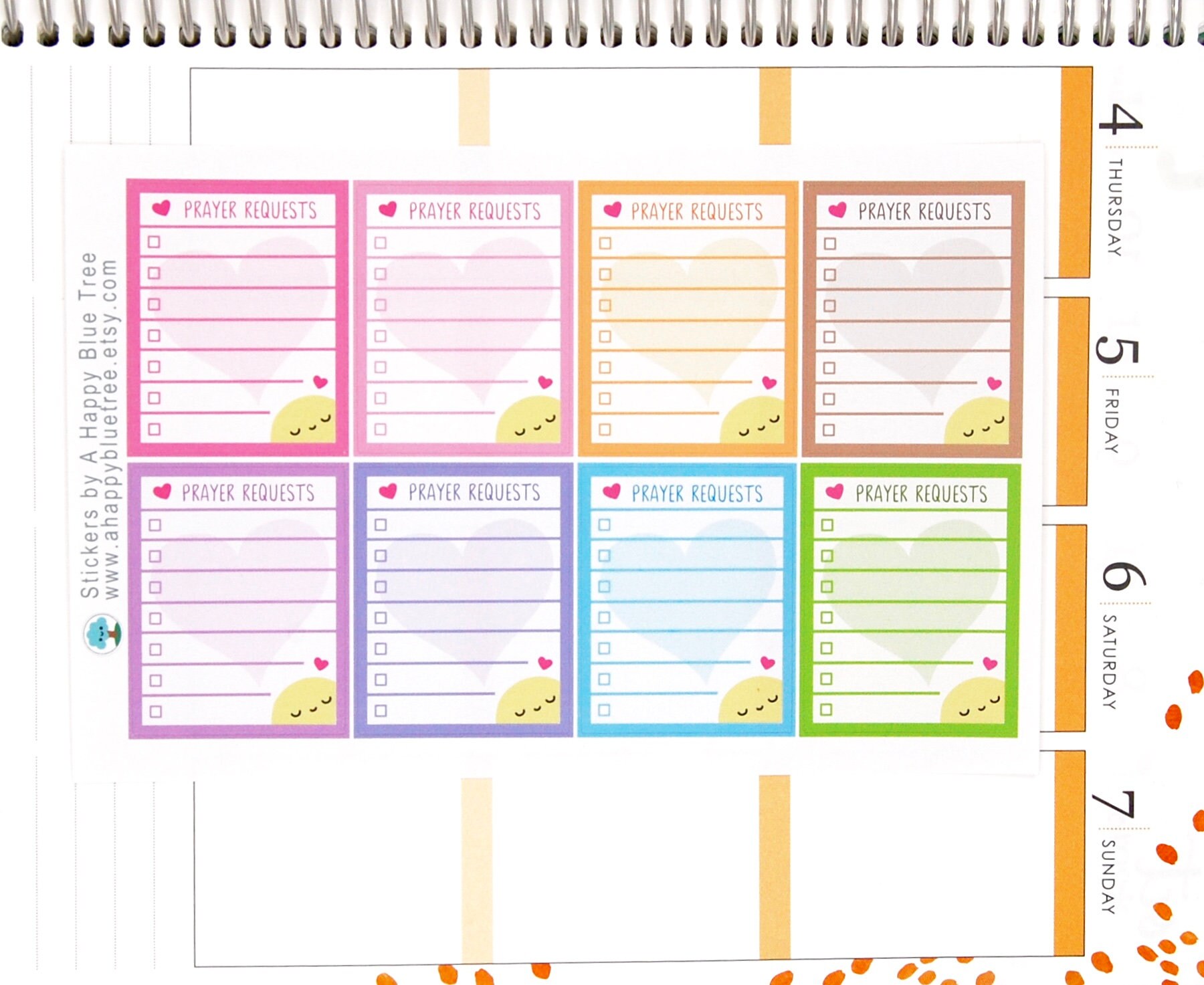 Mini Coffee Cup Doodle Mini Planner Stickers